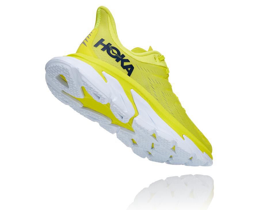 Hoka One One Tenisky Panske Fluorescencia - Clifton Edge - 42805-GJTM